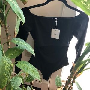 black bodysuit NWT
